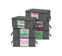 YYDPYZBD Bolsa de Almacenamiento para el hogar Ropa Plegable, Contenedores Gran Capacidad, 3 6 Uds -6 Piezas 35l
