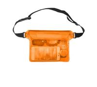 YYDPYZBD Bolsa de Almacenamiento para el hogar Seca Natación Impermeable Alto Sellado, Protector Transparente Grande, 3 Uds -Naranja