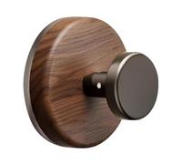 YYDSWTW Ganchos de ventosa sin taladro para puerta de espejo de ventana de vidrio con colgador de corona reutilizable impermeable para superficie de soporte de toalla de ducha de baño 2 piezas