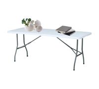 YYDSWTW Mesa de Picnic y Mesa Plegable con Forma Rectangular para Almacenamiento Compacto en el Parque