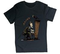 Yyegf5500100% Cotton Tom Waits Piano T Shirts For Man Men's Male Black L