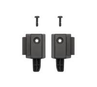 YYFHR 1 par de clips for bandeja de paquetes, Compatible for Renault, Clio III Grandtour KR0 1 (11.2007 en adelante), soporte for lado izquierdo y derecho. Clip para el estante del maletero trasero