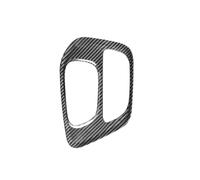 YYFHR Embellecedor de la cubierta del panel de cambio de marchas de la consola central, Compatible for Dodge, Challenger SRT 2015-2023, accesorios - Interior de fibra de carbono A32K Adhesivo para el