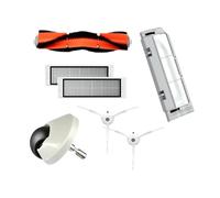 YYFHR Filtro de Cepillo Lateral, Compatible con Xiaomi, Mi Robot Aspirador 1.ª generación 2 1S SDJQR01RR SDJQR02RR SDJQR03RR Roborock Rueda Principal Filtro de Cepillo de Borde para aspiradora