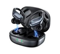 YYGGWL Auriculares Deportivos Auriculares BX17 TWS con Bluetooth 53 Miniauriculares Estéreo Deportivos Binaurales con Micrófono para IPhonees Auriculares Oreja Abierta