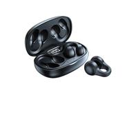 YYGGWL Auriculares Deportivos Auriculares De Conducción Ósea X58 TWS con Bluetooth 5,3, Auriculares Deportivos Impermeables con Gancho para La Oreja Y Micrófono Auriculares Oreja Abierta(Black)