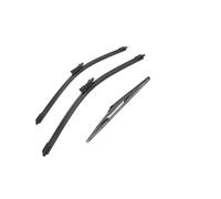 YYGGWL Coche Limpiaparabrisas para Toyota para C-HR para CHR 2016 2017 2018 2019 2020 26 "+16" + 14 "3 Uds Limpiaparabrisas Delantero Trasero Parabrisas Accesorios De Ventana Parabrisas