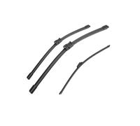 YYGGWL Coche Limpiaparabrisas para VW para Touran 2003 2004 2005 2006 28 "+ 28" + 16 "3 Uds Limpiaparabrisas Trasero Delantero Parabrisas Accesorios De Ventana Parabrisas