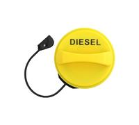 YYGGWL tapon deposito gasoil para Land para Rover LR3 LR4 Tapa Llenado Tanque Combustible Y Aceite Coche tapón depósito refrigerante(Yellow)