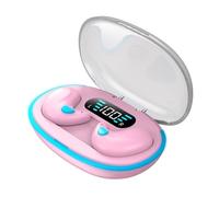 YYGGWL X55 Auriculares para Dormir Mini TWS Bluetooth Auricular Estéreo Oculto(Purple)