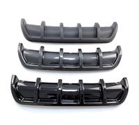 Yygjwyw Difusor Parachoques Trasero Alerón para Skoda Octavia Combi 2013-2020, Extensión Parachoques Spoiler Diseño Deportivo Splitter Aleta Coche ala Kit Carrocería,Bright Black