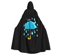 YYHHAOFA A Safe Haven From The Rain - Capa con capucha para Halloween para adultos, ropa para hombre y mujer, juego de rol