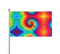 YYHHAOFA Banderas decorativas para exteriores de 3 x 5 pies, de poliéster de alta calidad, colores vibrantes, secado rápido y fácil instalación para patio, fiesta