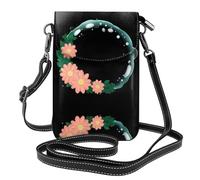 YYHHAOFA Bolso cruzado pequeño de cuero con diseño de corona de burbujas para mujer, impermeable y duradero