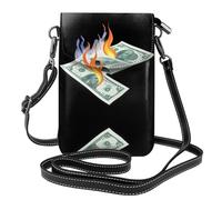 YYHHAOFA Burning Desire - Bolso cruzado pequeño de cuero para mujer, impermeable y duradero