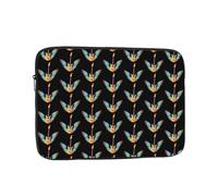 YYHHAOFA Colorful Wings - Funda portátil para laptop de 12 pulgadas, a prueba de golpes, para hombres y mujeres, viajes de negocios, oficina, uso diario