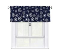YYHHAOFA Cortina con patrón de tótem de armas biológicas con poste corto, 137 x 45 cm para cocina, baño, lavandería y ventanas de estudio, con filtro de luz