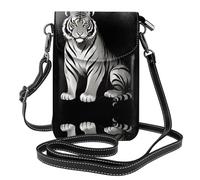 YYHHAOFA King Of The Forest - Bolso cruzado pequeño de cuero para mujer, impermeable y duradero