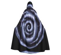 YYHHAOFA La capa con capucha para adultos con estampado de galaxia en espiral es una capa súper grande, cómoda y duradera diseñada para adultos