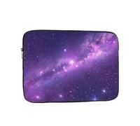 YYHHAOFA Purple River of Stars - Funda portátil para portátil a prueba de golpes de 12 pulgadas, para hombres y mujeres, viajes de negocios, oficina, uso diario