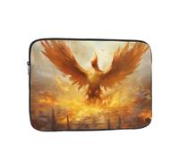 YYHHAOFA Red Flame Phoenix Picture - Funda portátil para laptop, a prueba de golpes, funda portátil para laptop de 12 pulgadas, para hombres y mujeres, viajes de negocios, oficina, uso diario