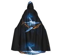 YYHHAOFA Secrets of the Deep Forest Prints Halloween - Capa con capucha para adultos es una capa súper grande, cómoda y duradera diseñada para adultos