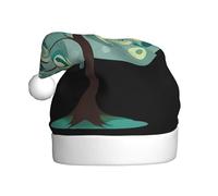 YYHHAOFA Sombrero de Navidad con imagen de árbol de remolino para adultos para hombres y mujeres, diadema para ocasiones festivas