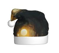 YYHHAOFA Still water runs deep Picture - Gorro de Navidad para adultos, suave y esponjoso, ideal para uso a largo plazo