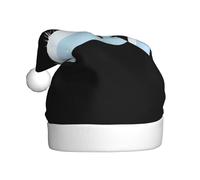 YYHHAOFA The Fox Watching the Snow Picture - Gorro de Navidad para adultos, suave y esponjoso, ideal para uso a largo plazo