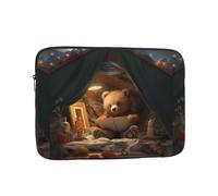 YYHWHJDE A Little Bear Learning Knowledge Prints - Funda protectora para portátil de 43.2 cm, a prueba de golpes, para hombres y mujeres, viajes de negocios y uso diario en la oficina