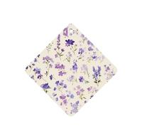 YYHWHJDE Ambientadores cuadrados de color lavanda púrpura con estampado de flores para coche, paquete de seis unidades: tarjetas perfumadas colgantes para armario, baño, decoración interior del coche