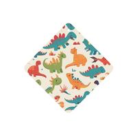 YYHWHJDE Ambientadores cuadrados de dibujos animados con estampado de dinosaurios, paquete de seis tarjetas: tarjetas perfumadas colgantes para armario, baño, decoración interior del coche