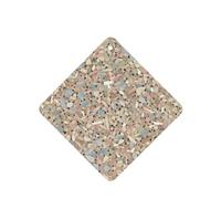 YYHWHJDE Ambientadores cuadrados de mármol de terrazo con impresión pastel para coche, paquete de seis tarjetas perfumadas para colgar en el armario, baño, decoración interior del coche