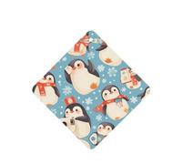 YYHWHJDE Ambientadores cuadrados para coche, diseño de pingüinos lindos que toman fotografías, paquete de seis tarjetas: tarjetas perfumadas colgantes para armario, baño, decoración interior del coche