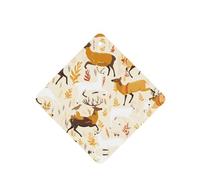 YYHWHJDE Ambientadores cuadrados para coche, diseño de temporada de caza de ciervos, paquete de seis unidades: tarjetas perfumadas colgantes para armario, baño, decoración interior de coche