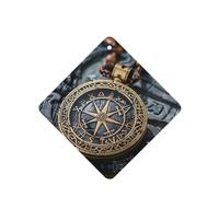 YYHWHJDE Ambientadores cuadrados para coche, diseño mágico, diseño nórdico, diseño de brújula, paquete de seis tarjetas: tarjetas perfumadas colgantes para armario, baño, decoración interior del coche