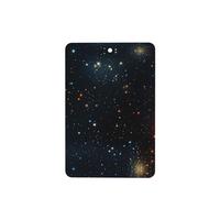 YYHWHJDE Ambientadores rectangulares de constelación con diseño de cúmulos de estrellas y galaxias, paquete de seis tarjetas: tarjetas perfumadas colgantes para armario, baño, decoración interior de