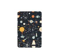 YYHWHJDE Ambientadores rectangulares de impresión física para coche, paquete de seis unidades: tarjetas perfumadas colgantes para armario, baño, decoración interior del coche