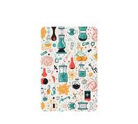 YYHWHJDE Ambientadores rectangulares de impresión química para coche, paquete de seis unidades: tarjetas perfumadas colgantes para armario, baño, decoración interior del coche