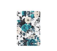 YYHWHJDE Ambientadores rectangulares para coche, color negro, blanco, verde azulado, gris, rosa, impresión, paquete de seis tarjetas: tarjetas perfumadas colgantes para armario, baño, decoración