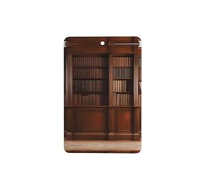 YYHWHJDE Ambientadores rectangulares para coche, diseño de biblioteca, paquete de 4: tarjetas perfumadas colgantes para dormitorio, baño, decoración interior de coche