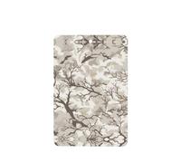 YYHWHJDE Ambientadores rectangulares para coche, diseño de camuflaje blanco, paquete de seis tarjetas perfumadas para colgar en el armario, baño, decoración interior del coche