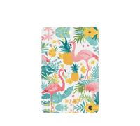 YYHWHJDE Ambientadores rectangulares para coche, diseño de flamencos y piñas, paquete de seis unidades: tarjetas perfumadas colgantes para armario, baño, decoración interior de coche