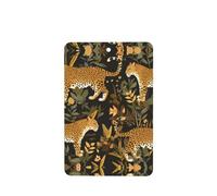 YYHWHJDE Ambientadores rectangulares para coche, diseño de leopardo salvaje, paquete de seis tarjetas perfumadas para colgar en el armario, baño, decoración interior del coche