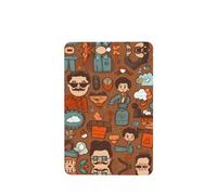 YYHWHJDE Ambientadores rectangulares para el día del padre, con impresión de amor papá, paquete de seis tarjetas perfumadas para colgar en el armario, baño, decoración interior del coche