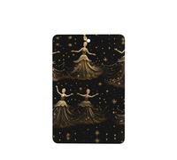 YYHWHJDE Ambientadores rectangulares para mujer, diseño de cascanueces de ballet y danza, paquete de seis tarjetas perfumadas colgantes para armario, baño, decoración interior de coche