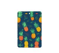 YYHWHJDE Be a Pineapple Printing - Ambientadores rectangulares para coche, paquete de seis tarjetas perfumadas colgantes para armario, baño, decoración interior de coche