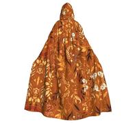 YYHWHJDE Beauty Burnt Orange - Capa con capucha para adultos para fiestas y disfraces