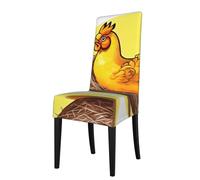 YYHWHJDE Bird's Nest - Funda protectora para silla de comedor, suave, cómoda, resistente a las arrugas, se adapta a la mayoría de sillas sin reposabrazos