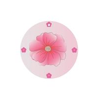 YYHWHJDE Blooming clavels - Ambientadores de coche de forma redonda con estampado de claveles, paquete de seis tarjetas: tarjetas perfumadas colgantes para armario, baño, decoración interior de coche
